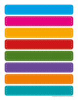 Étiquettes-pots de crayons
