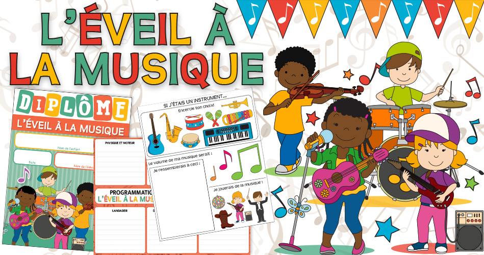 Apprendre la musique en s'amusant : des idées pour l'éveil musical des  petits (3 ans)