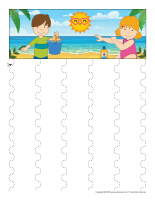 Exercice de decoupage-Ete