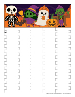 Exercice de decoupage-Halloween 2025