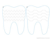 Exercice de découpage-Hygiène dentaire