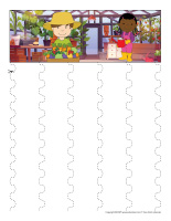 Exercice de découpage-Jardins
