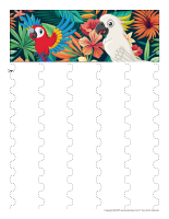 Exercice de decoupage-Perroquets