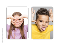 Expressions grimaces et plaisir