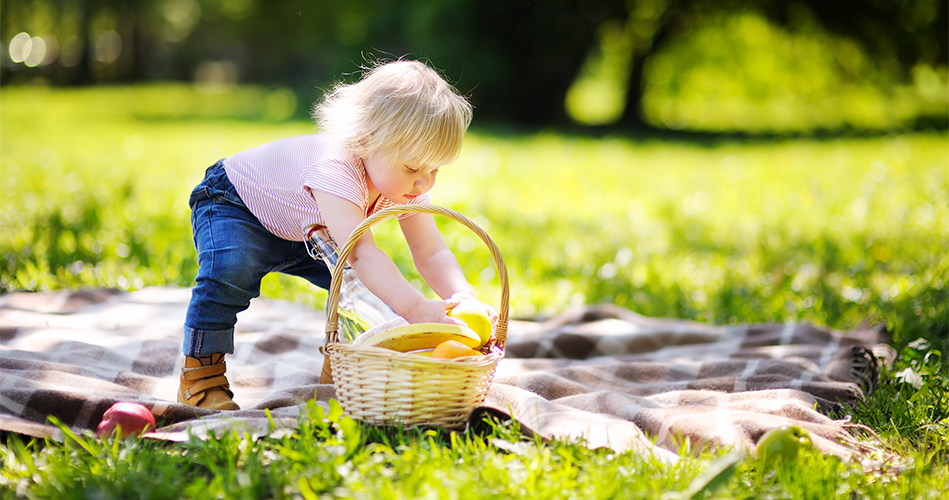 Faire un pique-nique avec les enfants