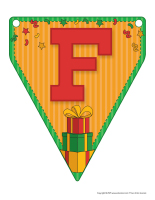 Fanions-La fete de Noel-1