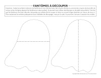 Fantômes à découper