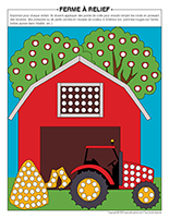 Ferme a relief