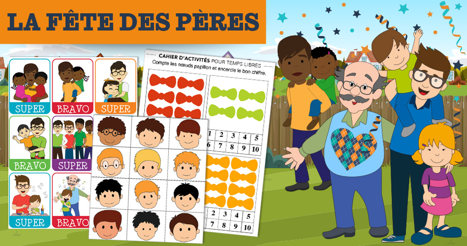 Carte fête des pères : boite à outils - Demain y a école !