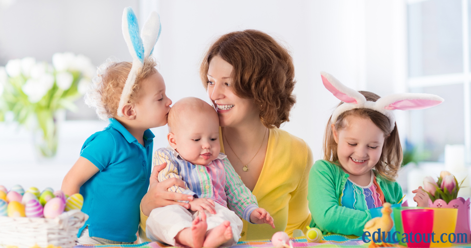 Fêter Pâques avec les enfants, activités par âge.