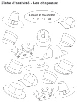 Fiche d'activité - Les chapeaux Fiche d'activité - Les chapeaux