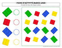 Fiches d’activité-Blocs Lego