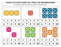 Fiches d’activité-Cahier éveil aux mathématiques-2