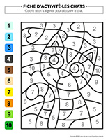 Fiches d’activité-Chats