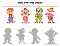 Fiches d’activité-Cirque