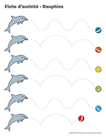 Fiches d’activité-Dauphins