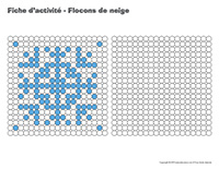 Fiches d’activité-Flocons de neige