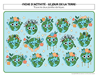 Fiches d’activité–Jou de la Terre 2023