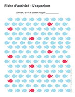 Fiches d'activité-L'aquarium Fiches d'activité-L'aquarium