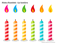Fiches d’activité-La lumière Fiches d’activité-La lumière