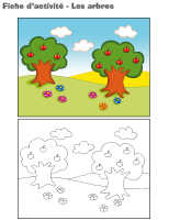 Fiches d'activité-Les arbres