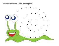 Fiches d'activité-Les escargots