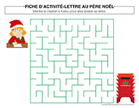 Fiches d’activite-Lettre au pere Noel