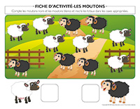 Fiches d’activité-Moutons