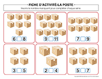 Fiches d’activité-cahier d’activités-Poste