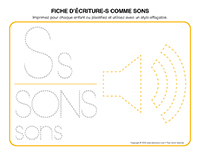 Fiches d'ecriture-S comme sons 2026