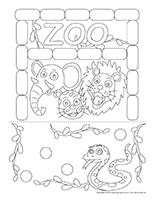 Fiches éduca-Nouilles-Le zoo Fiches éduca-Nouilles-Le zoo