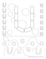 Fiches éduca-Nouilles-Lettre U