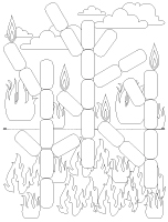 Fiches-éduca-nouilles - Le feu Fiches-éduca-nouilles - Le feu