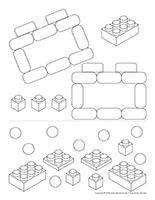 Fiches éduca-nouilles-Blocs Lego