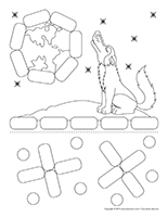 Fiches éduca-nouilles-Les loups