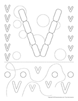 Fiches éduca-nouilles-Lettre V