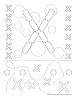 Fiches éduca-nouilles-Lettre X