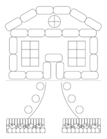 Fiches éduca-nouilles-Ma maison Fiches éduca-nouilles-Ma maison