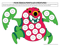 Fiches éduca-points-Créatures