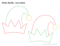 Fiches-ficelle-Les lutins Fiches-ficelle-Les lutins