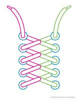 Fiches ficelles-J’apprends à lacer et enfiler