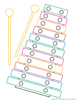 Fiches ficelles de cire-Instruments de musique