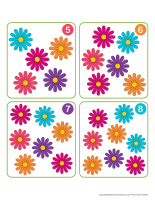 Fleurs a compter