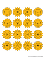 Fleurs a trier-compter