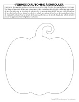 Formes d’automne à enrouler