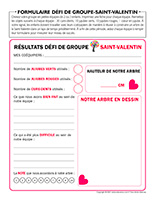 Formulaire défi de groupe-Saint-Valentin