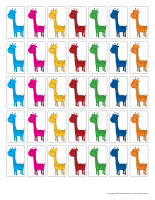 Girafes miniatures