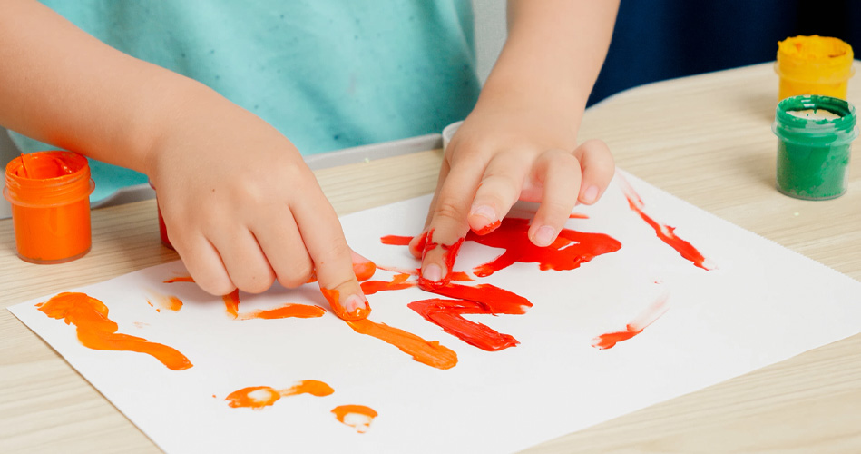 Peinture gouache - Peinture enfant : L'idéal pour activité Montessori!