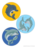Gros autocollants-Dauphins-1