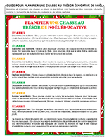 Guide pour planifier une chasse au trésor éducative de Noel